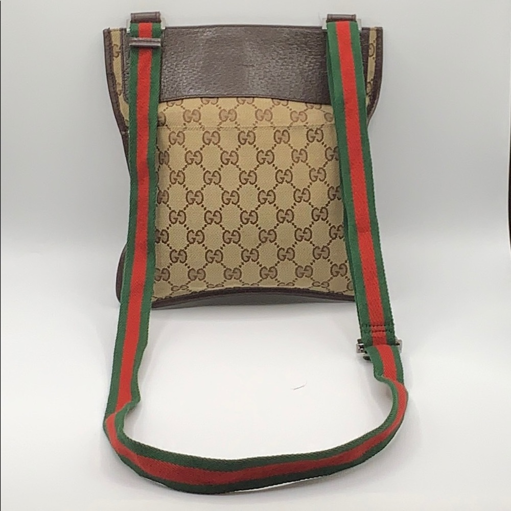 Authentic Gucci Monogram Crossbody Bag